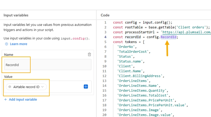 Airtable Automations