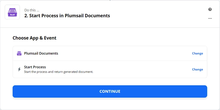 Start process in Plumsail Documents