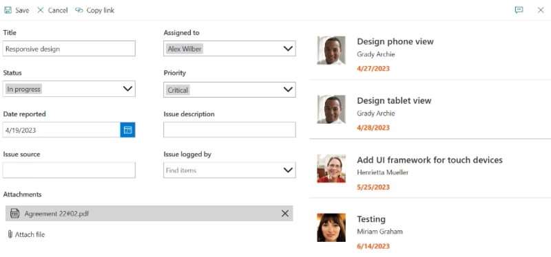 PowerApps-form