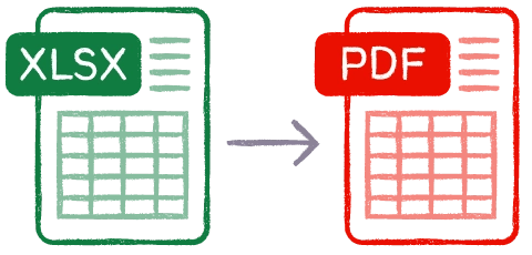 Excel to PDF conversion