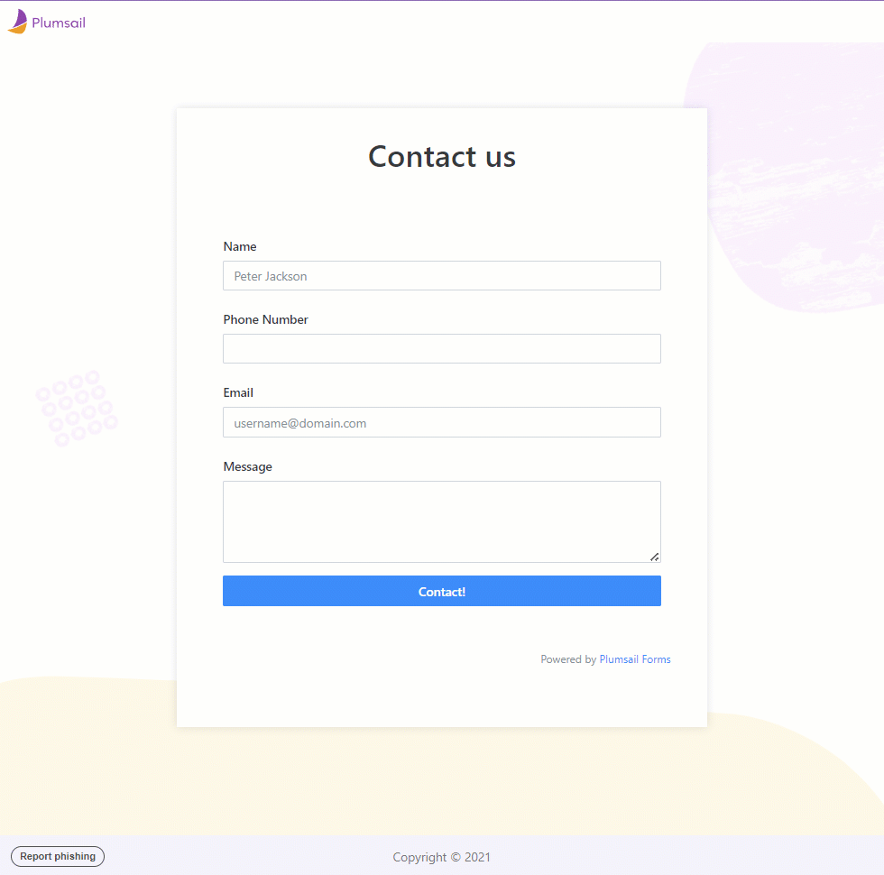 Custom themes