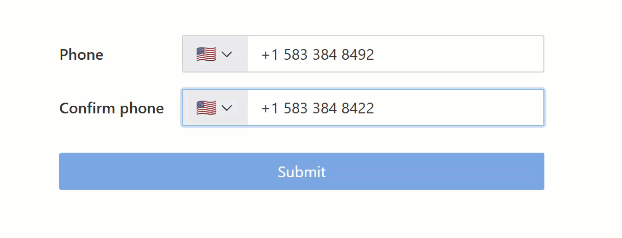 Disable submit button