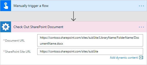 Check Out SharePoint Document Example