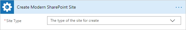 Create Modern SharePoint Site Example