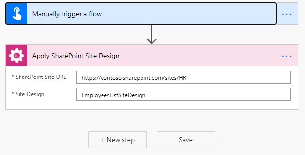 Apply site design