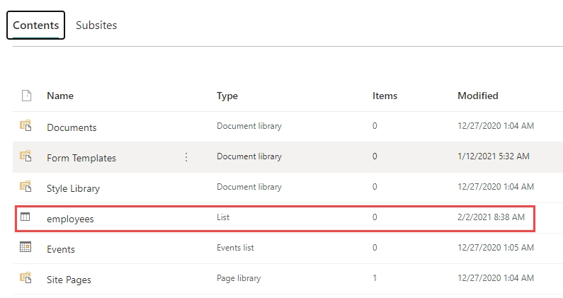 Apply site design result