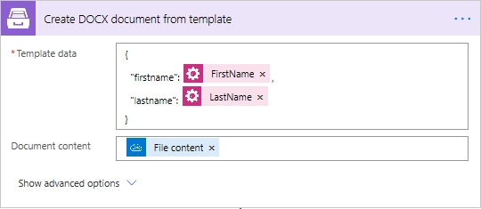 Create docx, convert and save