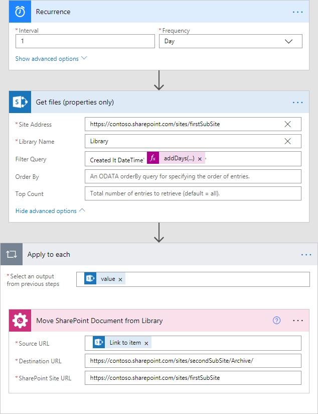 Move Documents To Archive