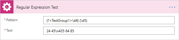 Regular Expression Test Example