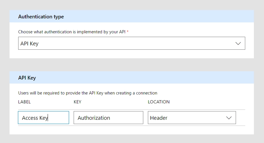 Power Automate (Microsoft Flow) access key