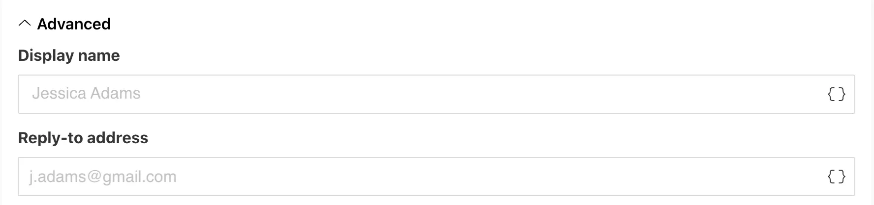 Advanced Gmail delivery settings