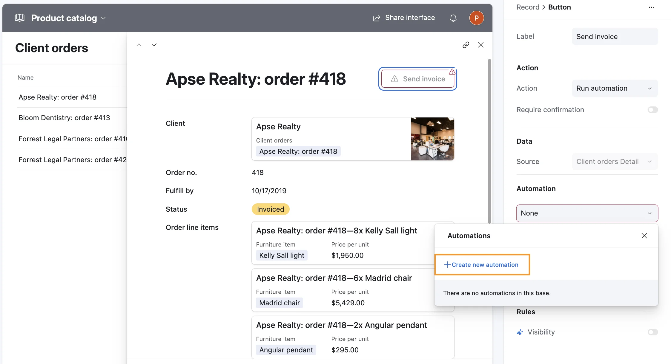 Airtable Automations