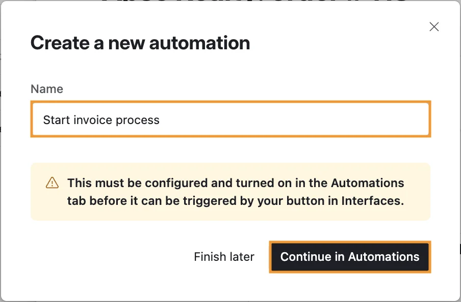 Airtable Automations