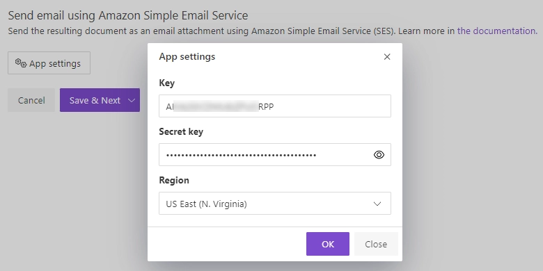 Amazon SES delivery