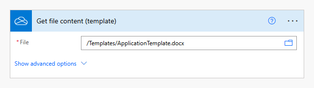 Get file content