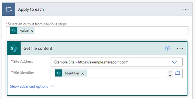 Batch convert DOCX to PDF - Get file content