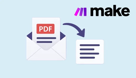 Extract text from PDF and automate document processing in Make
