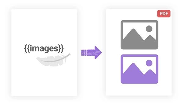 How to dynamically create PDF file with multiple images in Power Automate