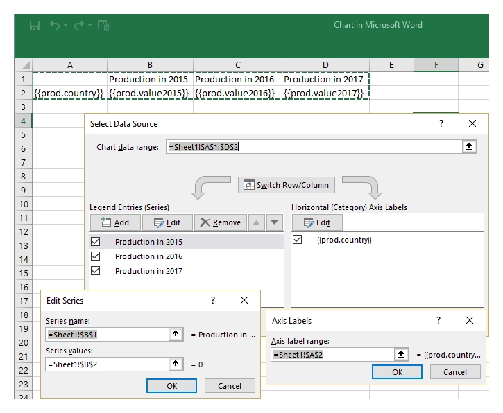 clustered column settings