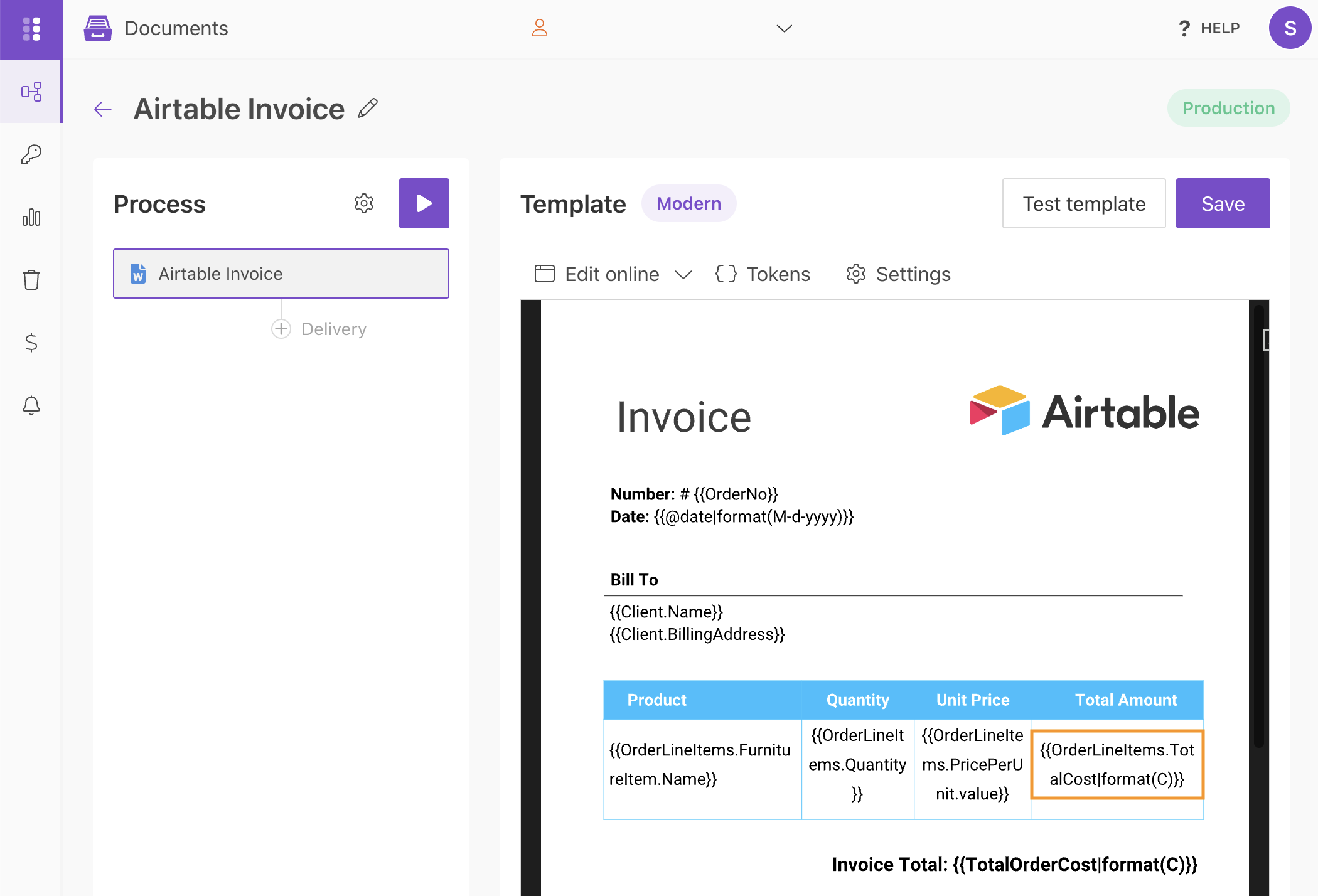 Airtable Invoice Template Complete
