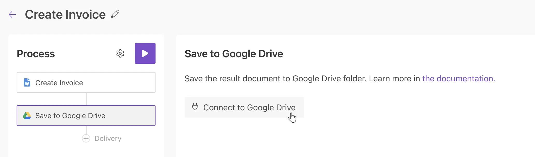 Connect to Google Drive