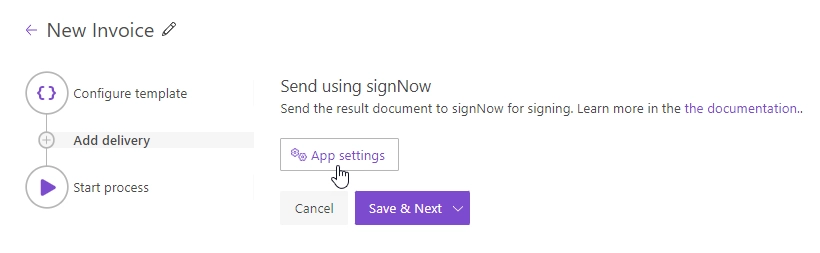 connect to signNow account