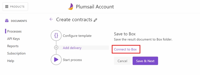 connect to box