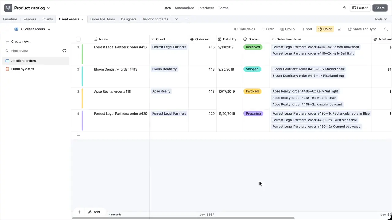 Copy and Paste Tokens from Airtable