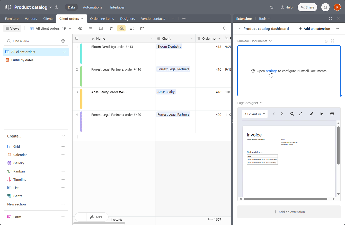 Copy and Paste Tokens from Airtable