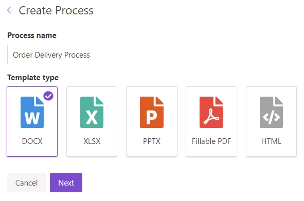 Create process
