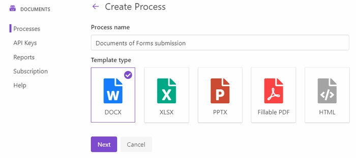 generate PDF from Cognito Forms