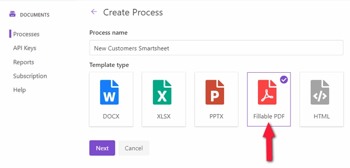 create a new process