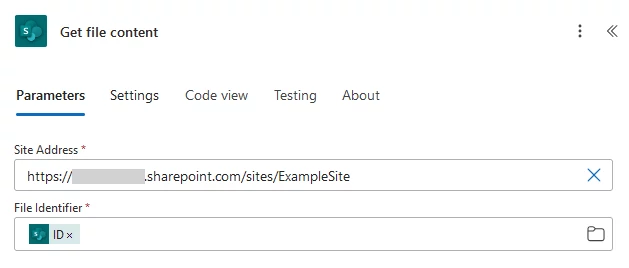 Csv to Excel flow