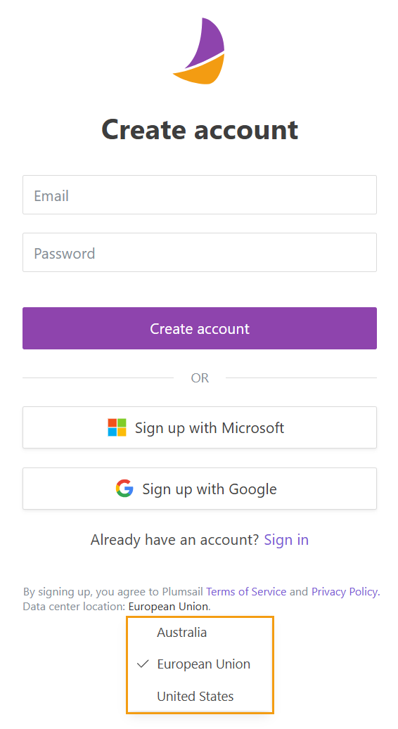 Data center location
