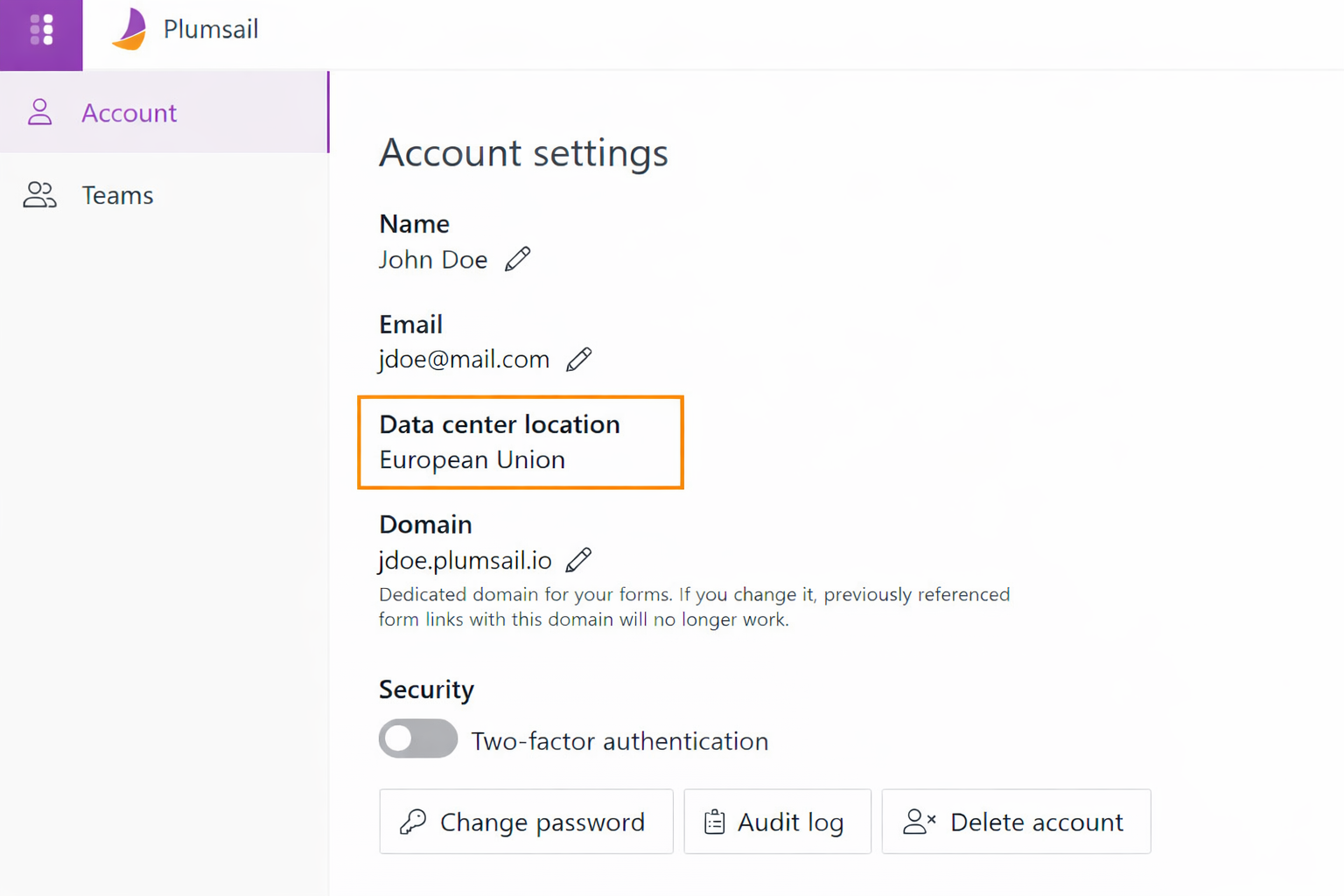 Data center location