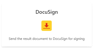 Add DocuSign delivery