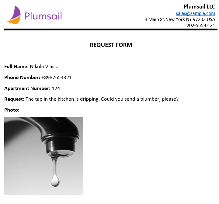 DOCX with image