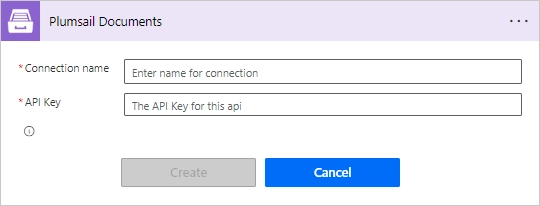 Create Documents connection