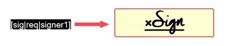 Xodo Sign signature tags