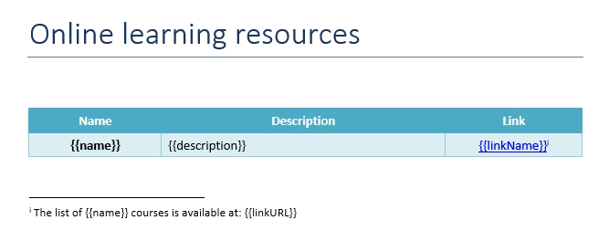 External links template