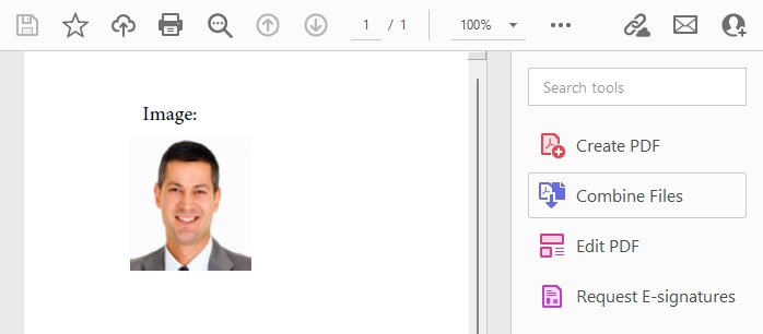 Add image result