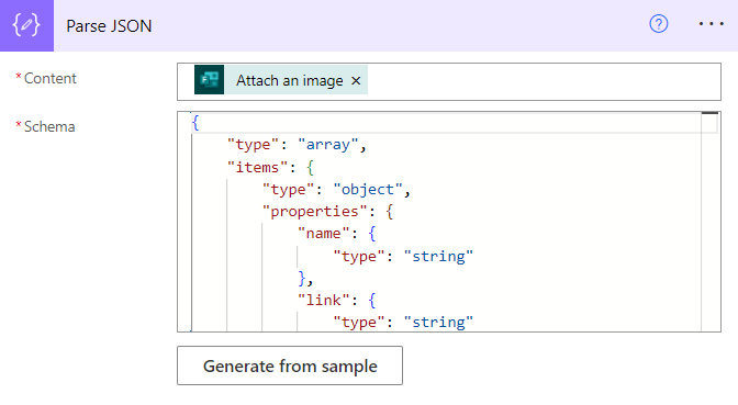 Power Automate flow