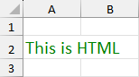 HTML formatter result