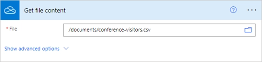 Read CSV and batch generate invitations Flow