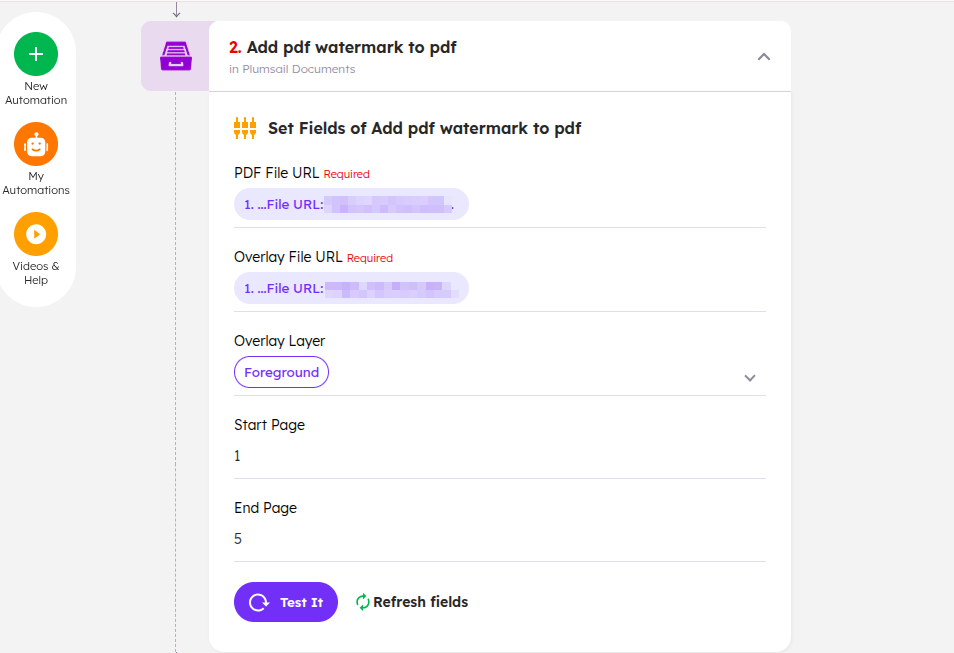 Add PDF Watermark