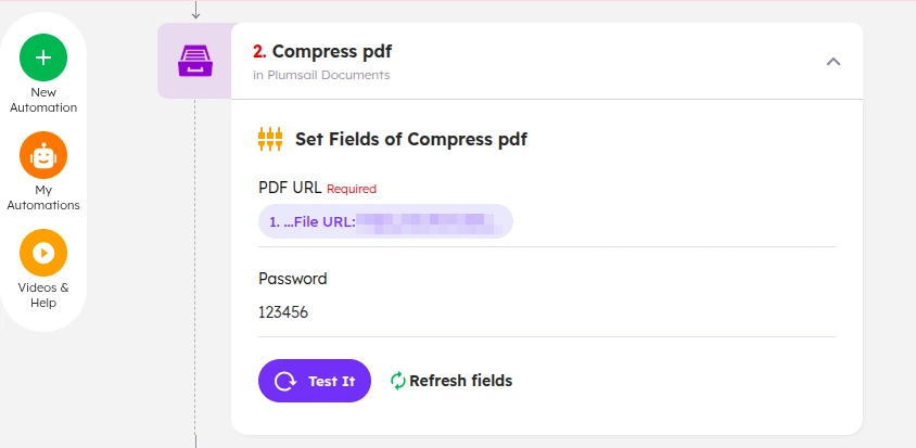 Compress PDF
