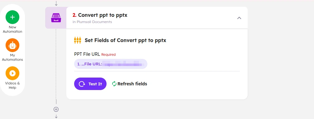 PPT to PPTX conversion