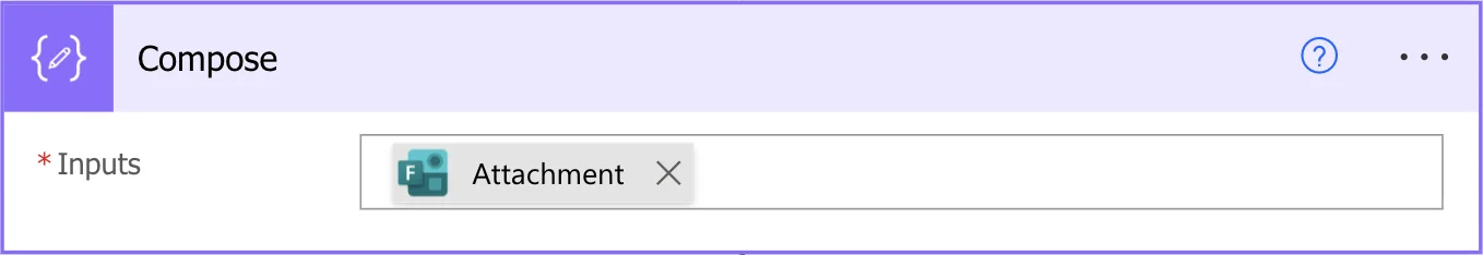 Compose action