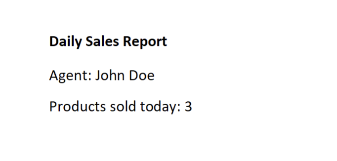 Result with tokens in Modern engine