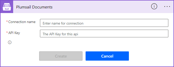 create flow connection